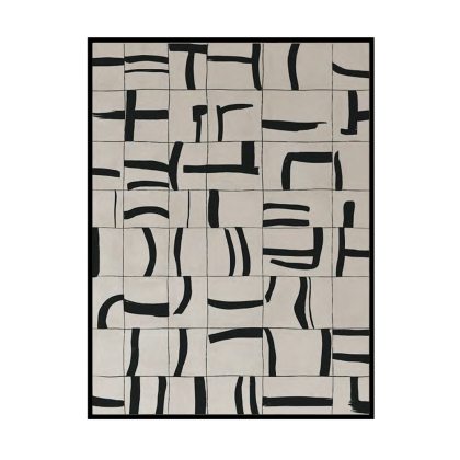 Signal Grid, Artwork, Black Frame