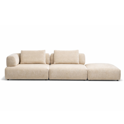 Miran, 3-Seater Sofa w/ Ottoman