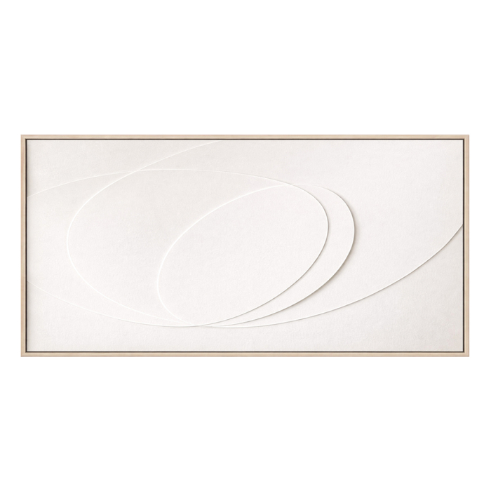 Nura III, Artwork, Natural Oak Frame